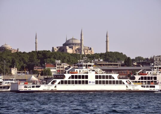 Istanbul ferry on the Bosphorus
