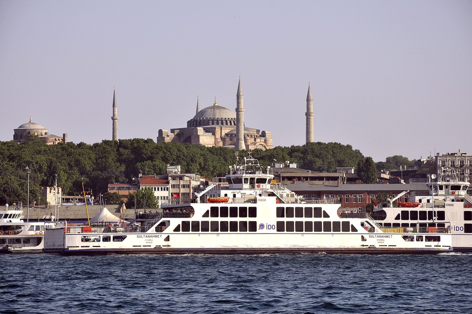 Istanbul ferry on the Bosphorus