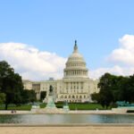 Summer view of the U.S. Capitol Reflecting Pool and Capitol Building, Washington, D.C. — Architect of the Capitol / public domain