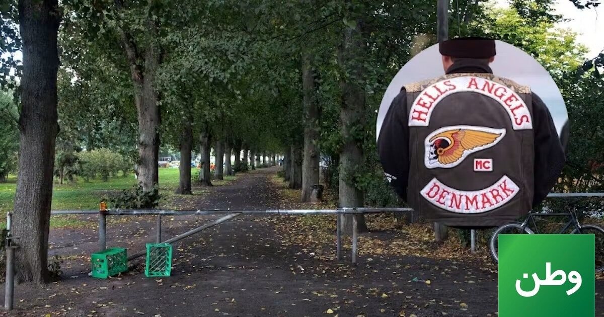 Hells Angels Denmark rocker vest and park in Copenhagen hash dealing case