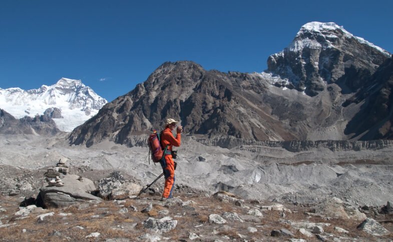 Ngozumpa Glacier in Nepal’s Himalayas — illustrative glacier landscape (Vyacheslav Argenberg, CC BY 4.0)