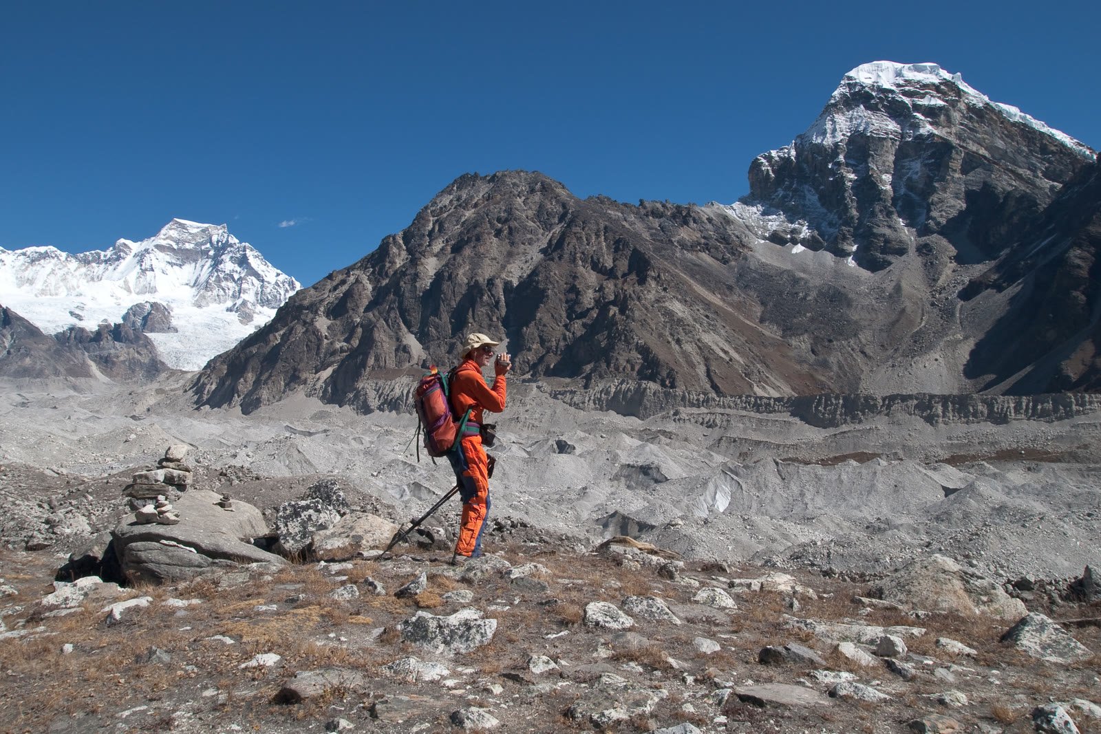 Ngozumpa Glacier in Nepal’s Himalayas — illustrative glacier landscape (Vyacheslav Argenberg, CC BY 4.0)