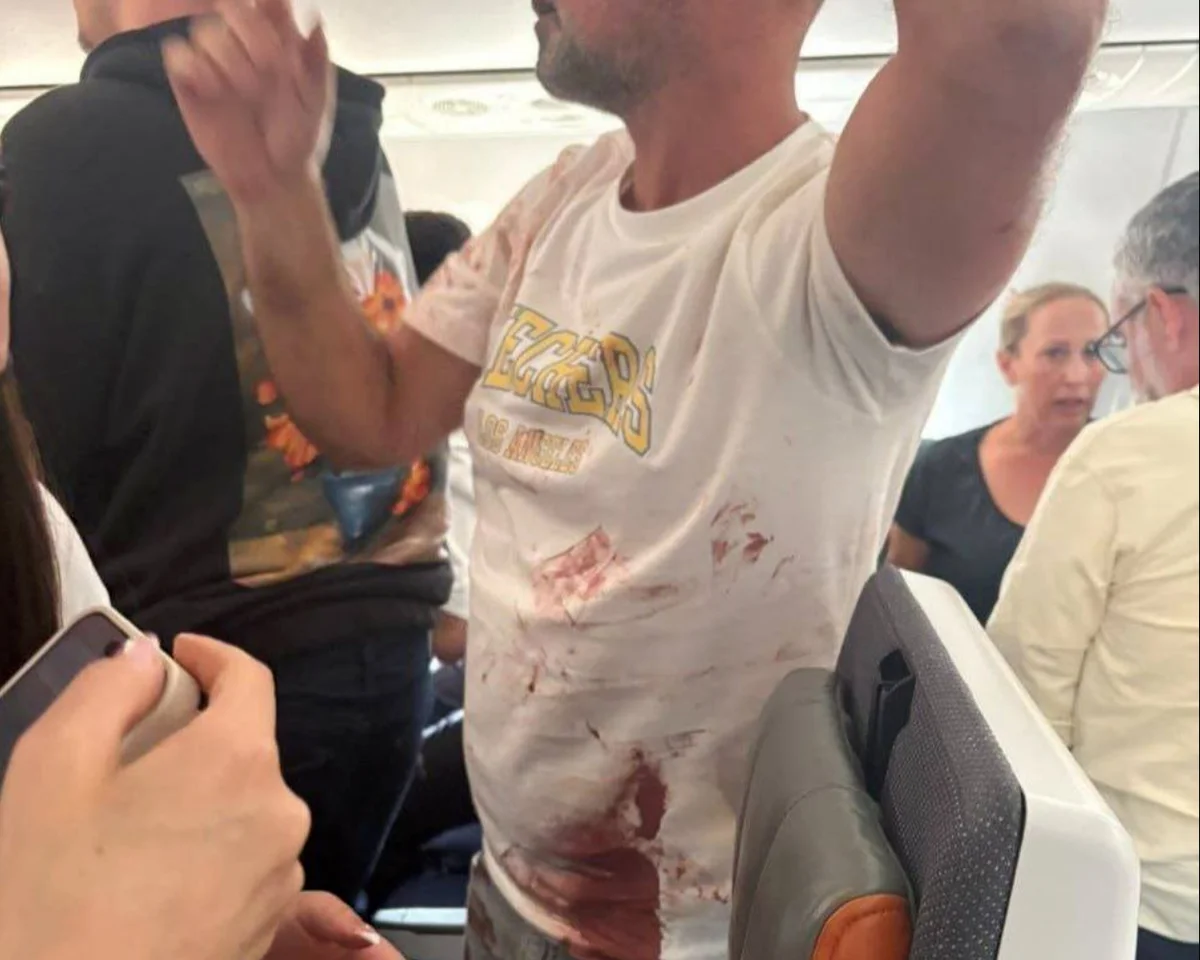 FlyDubai Boeing 737 MAX 8 aircraft during FlyDubai emergency landing in Tabuk Saudi Arabia