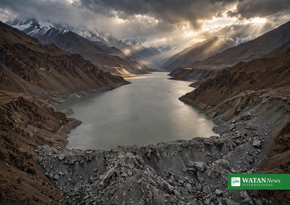 Barrier lake at high risk of bursting near Nepal-Tibet border after landslide