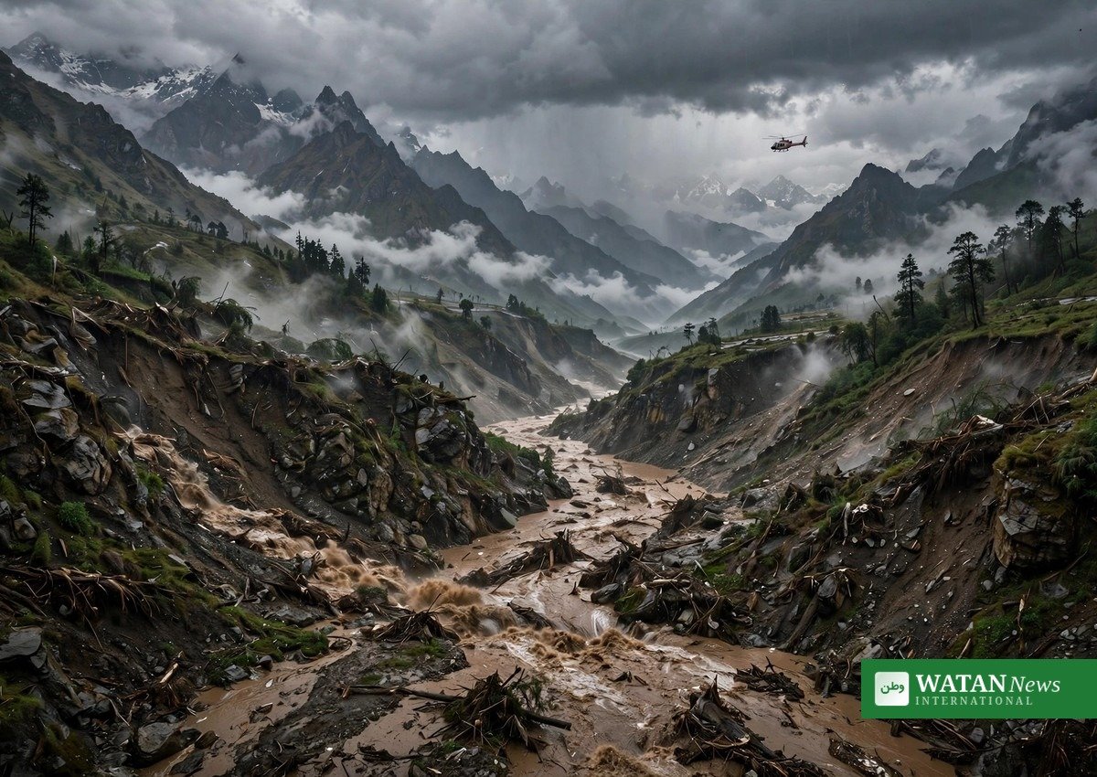 Nepal floods rescue efforts halted as barrier lake overflows on Nepal-China border