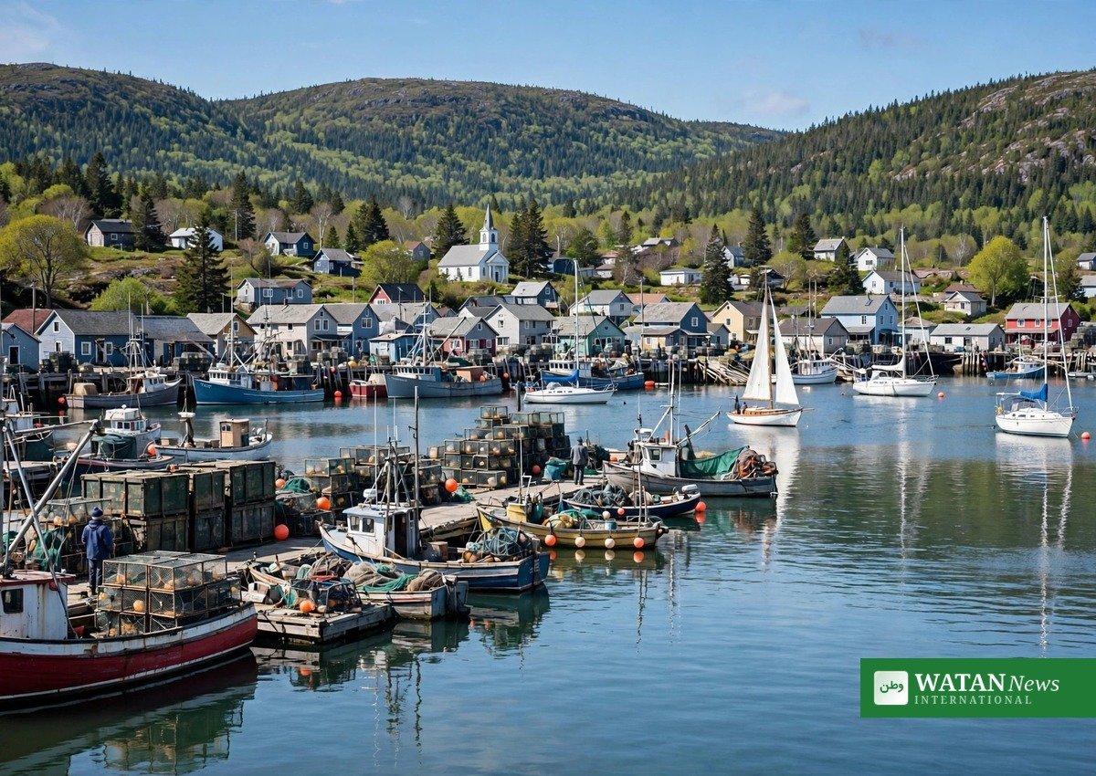 Canada Ocean Envoy: Halifax harbour with boats and the Atlantic coastline