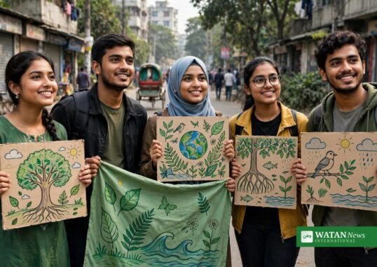 Bangladesh youth climate charter: young climate activists rallying in Dhaka ahead of COP31