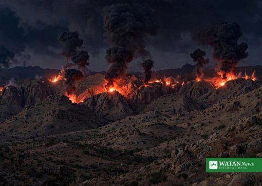 Yemen conflict: night airstrikes over mountain terrain — the Yemeni army claims 474 operations against Houthi targets in 24 hours (illustrative image)
