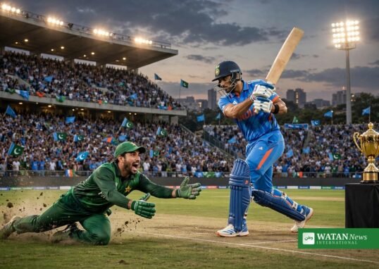 Asian Games cricket final India Pakistan: India and Pakistan players in action in the gold medal T20 final (illustration)