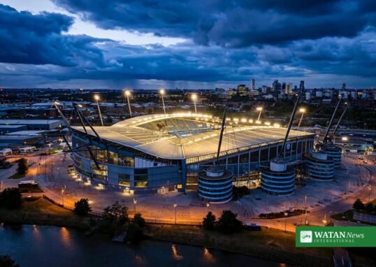 Etihad Stadium in Manchester, the home of Manchester City — the verdict that has put UAE UK investments at risk