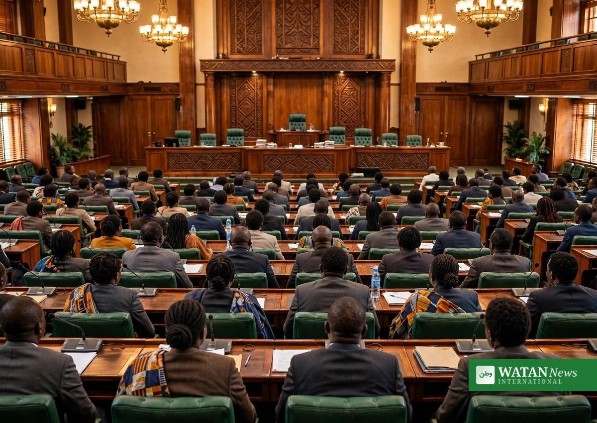 Kenya's parliament in session as MPs stall the UK defence deal over British soldiers Kenya immunity