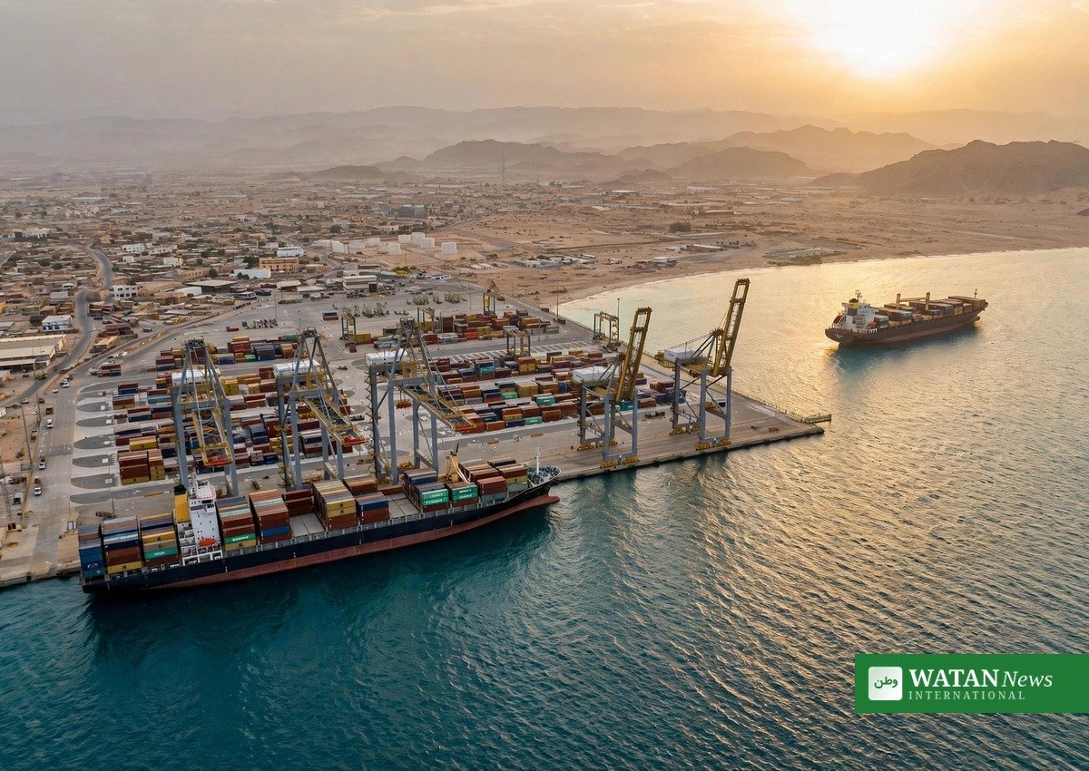 Somalia Israel Berbera dispute: Berbera port on the Gulf of Aden at golden hour