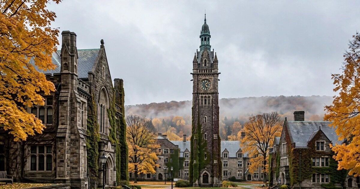 Cornell University campus in Ithaca, New York, as the Cornell rape allegations prompt a state investigation