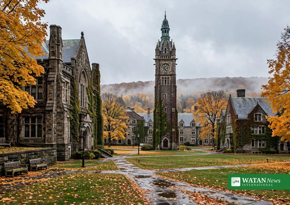 Cornell University campus in Ithaca, New York, as the Cornell rape allegations prompt a state investigation