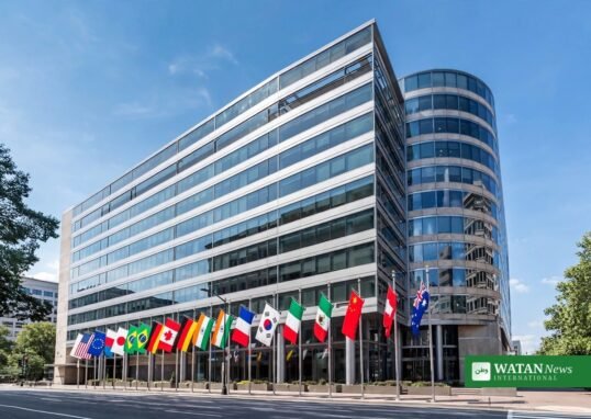 IMF headquarters in Washington — IMF Pakistan staff-level agreement reached on EFF and RSF reviews