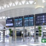 King Khalid International Airport departure terminal in Riyadh, Saudi Arabia, closed amid the Saudi Houthi missile barrage