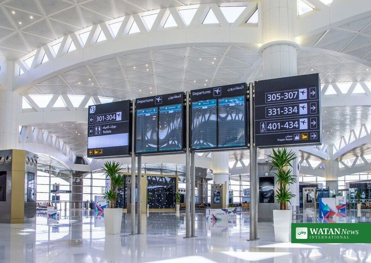 King Khalid International Airport departure terminal in Riyadh, Saudi Arabia, closed amid the Saudi Houthi missile barrage