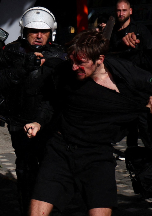 Albania student protests — riot police clash with demonstrators in Tirana