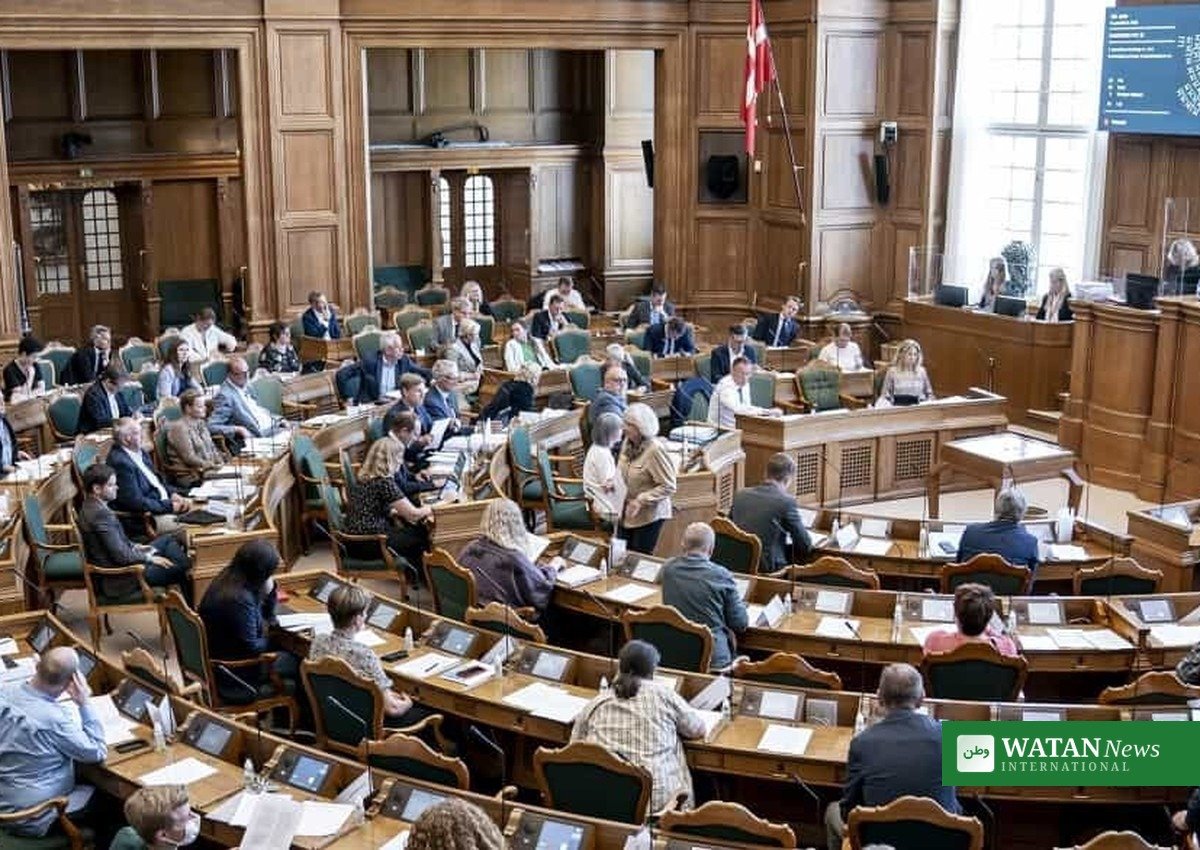 Folketingets sal under finanslov 2027-debat