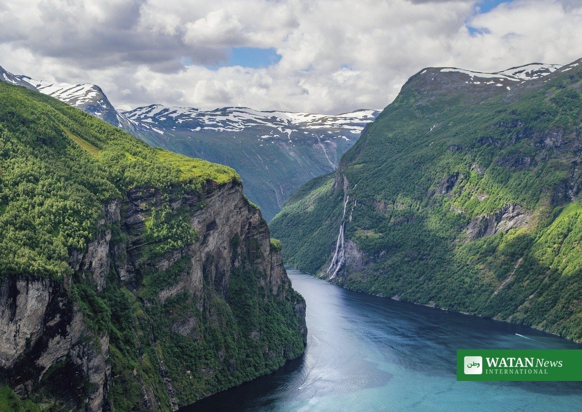 Norsk fjordlandskab under EPX-studiebesøget