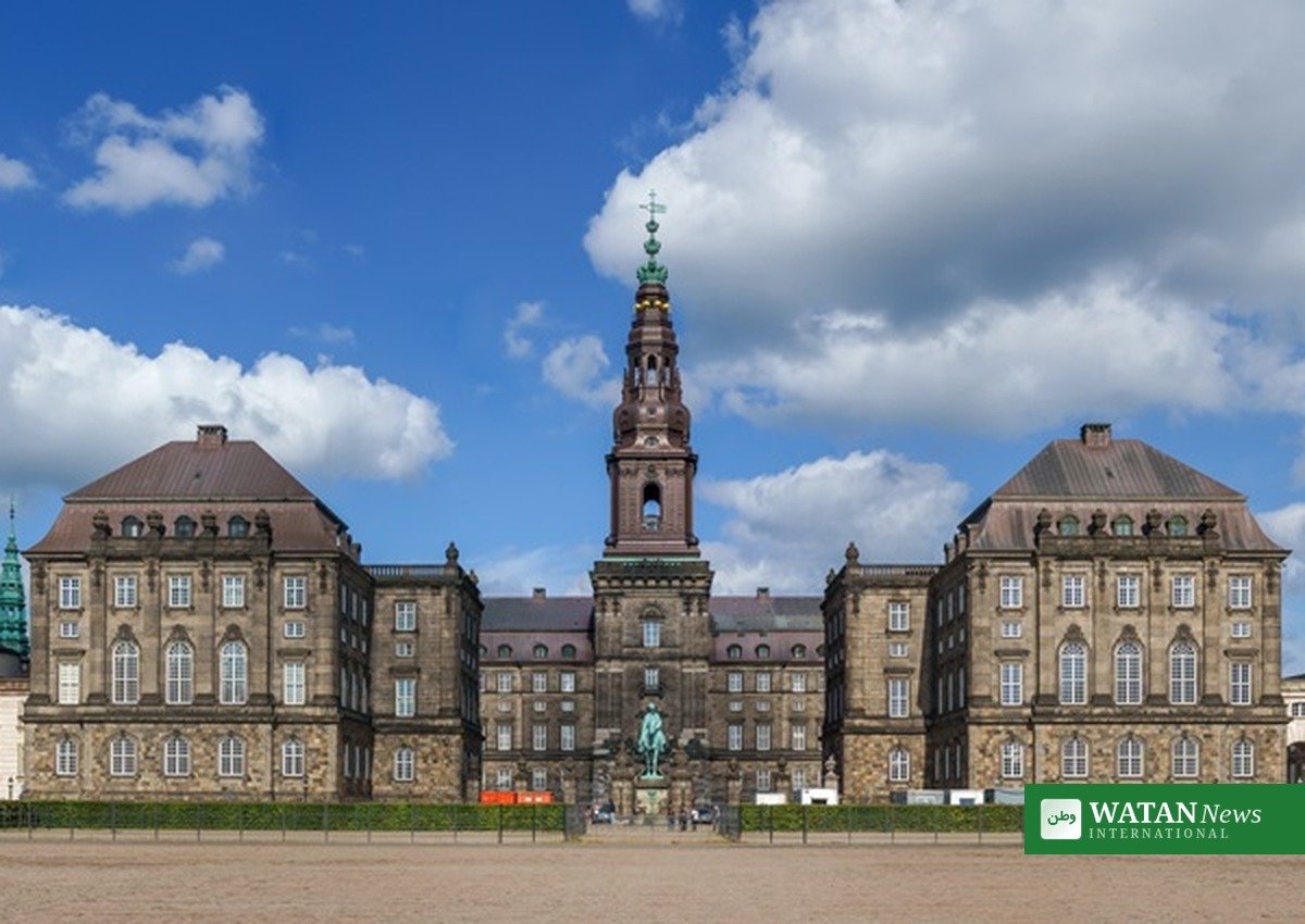 Christiansborg Palace in Copenhagen, seat of the Danish parliament, Denmark deepfake law