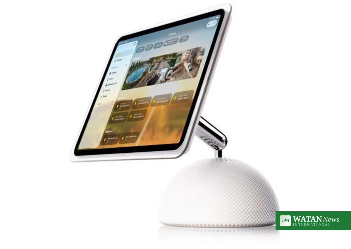 Concept render of Apple smart home hub device, Apple Welcome Home event