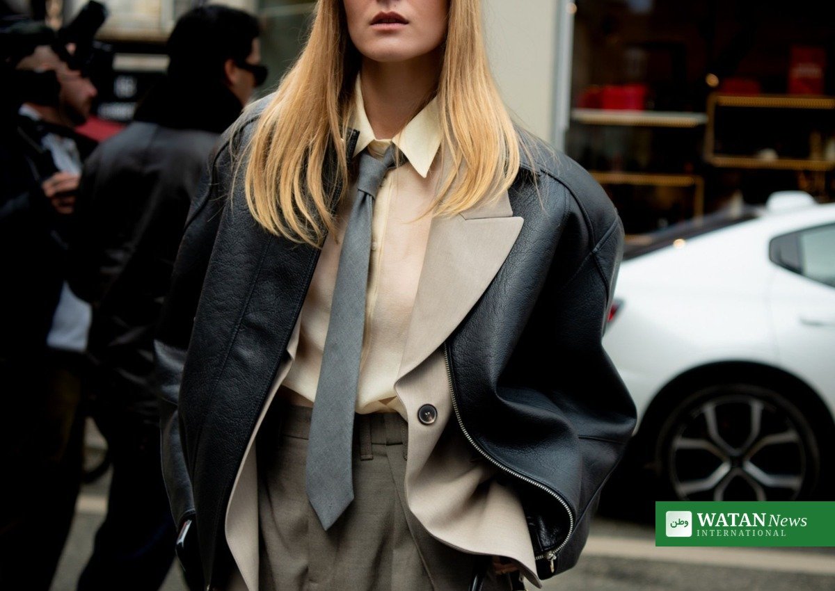Street style i København under modeugen med skræddersyet jakke