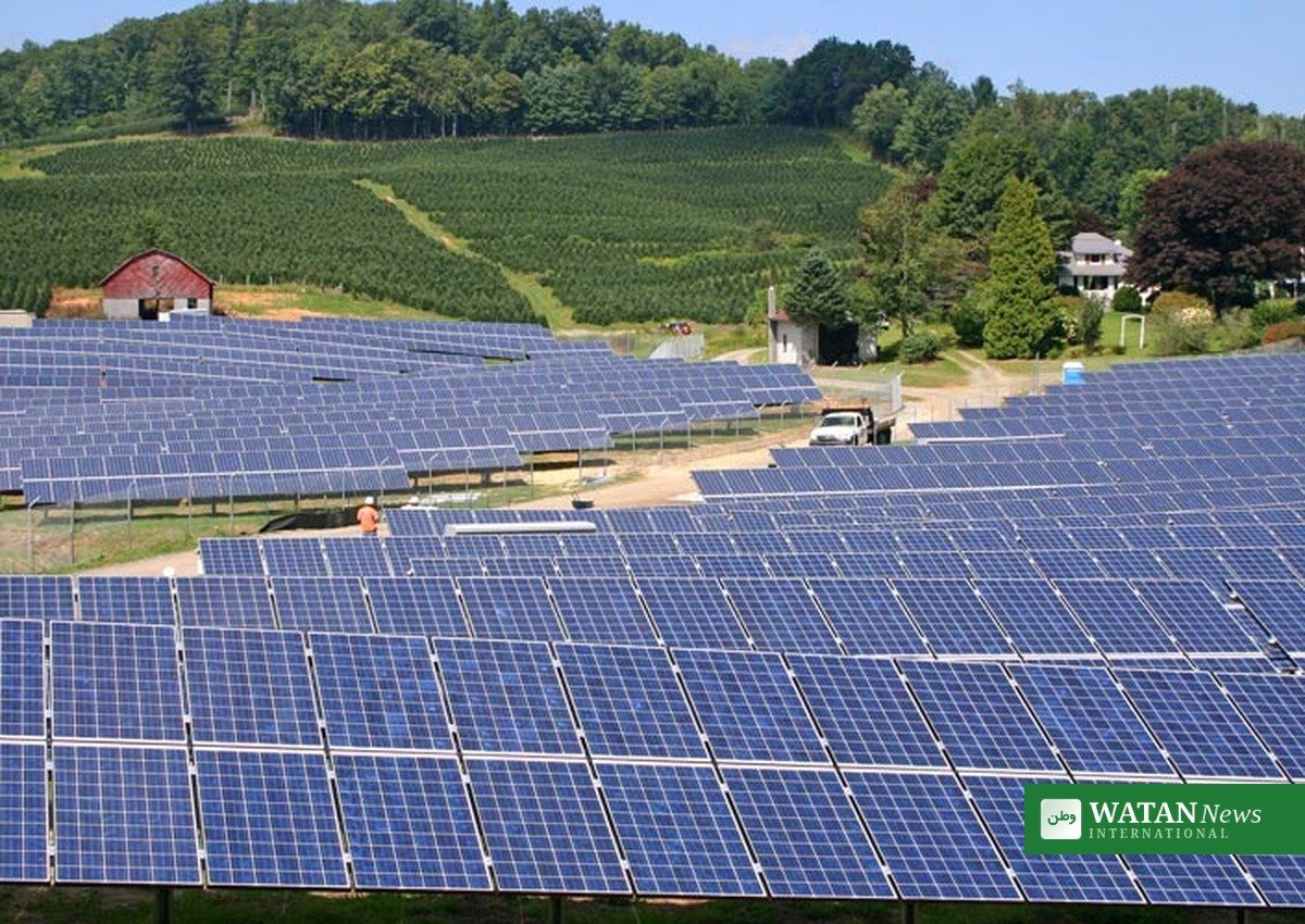 Solar farm representing ASEAN renewable energy, AZEC oil stockpiling meeting agenda