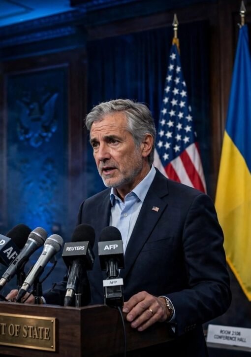 Marco Rubio urges end to Ukraine war — US press briefing on Ukraine peace talks