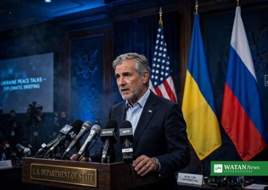 Marco Rubio urges end to Ukraine war — US press briefing on Ukraine peace talks
