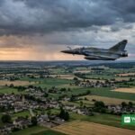French Mirage jet crash: Mirage 2000D fighter jet over France.