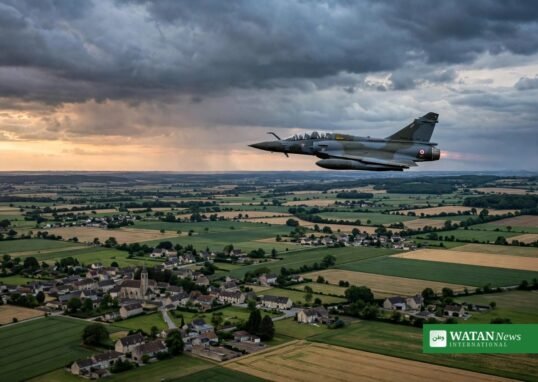 French Mirage jet crash: Mirage 2000D fighter jet over France.