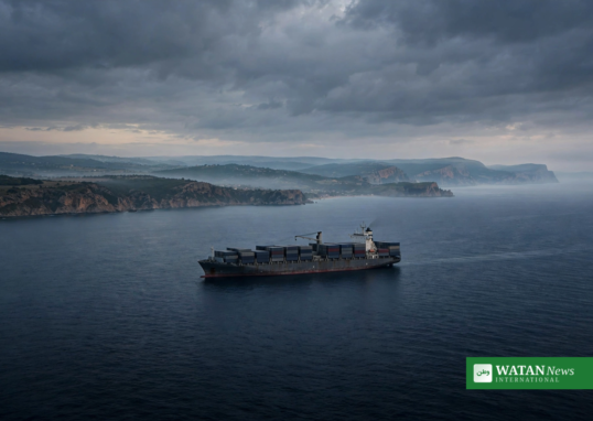 Cargo ship on the Black Sea after drone attacks prompted NATO defence review