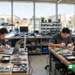 Sydafrika cirkulær elektronik reparationsværksted