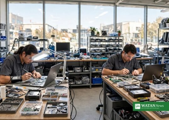 Sydafrika cirkulær elektronik reparationsværksted