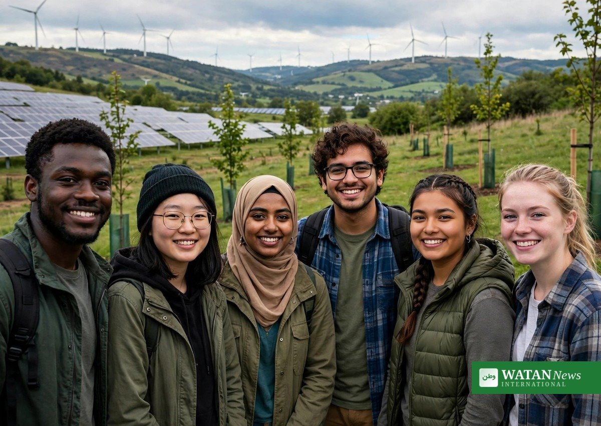 Emerging Climate Champions Award winners youth climate leaders