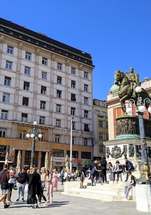 Belgrade Republic Square Serbia