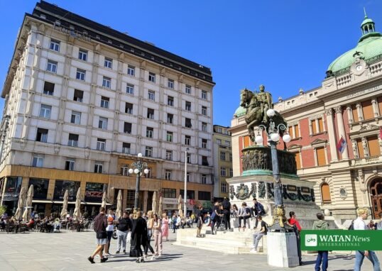 Belgrade Republic Square Serbia