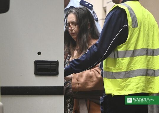 Erin Patterson escorted from court in Melbourne