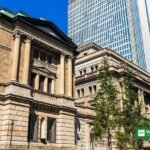 Bank of Japan headquarters building in Tokyo