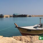 Traditional wooden fishing boats on Qeshm Island, Iran