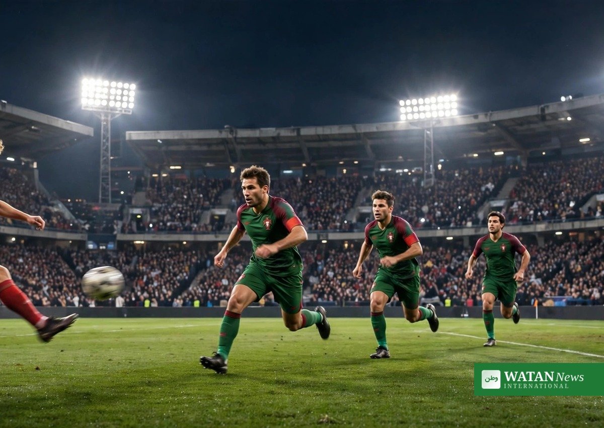 Danmark mod Portugal i Parken – Danmark Portugal 2-4 i Nations League