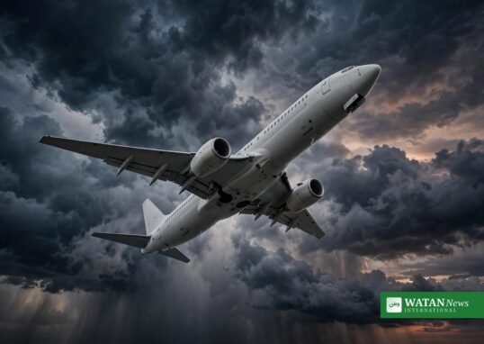 Passenger jet flying through storm clouds – Australia false flag conspiracies condemned after flydubai flight incident