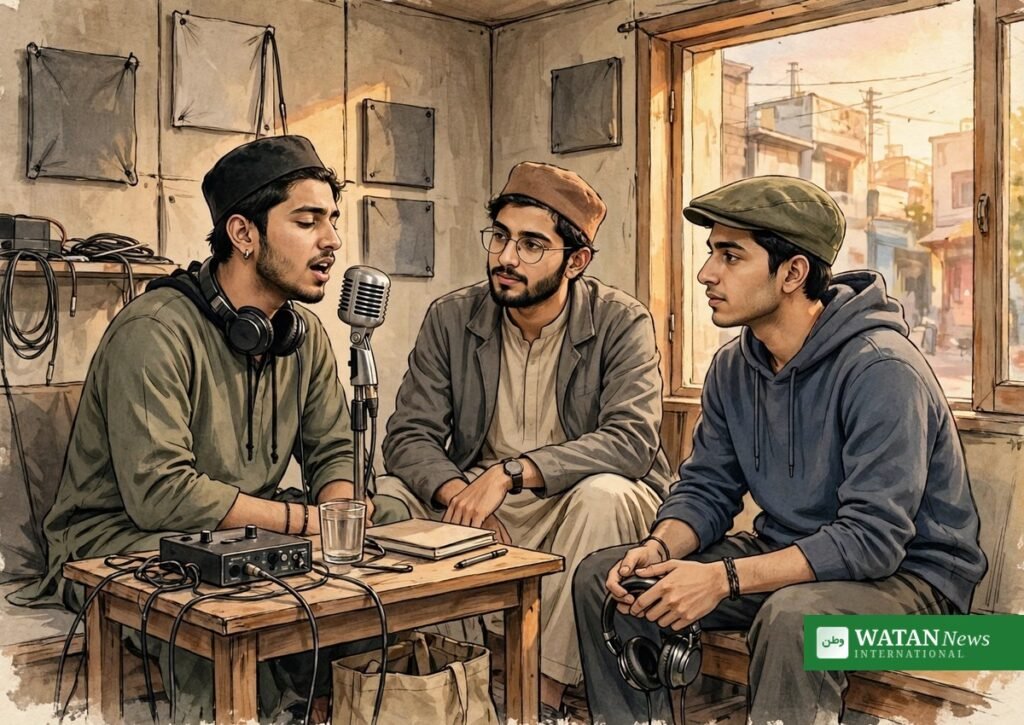 گندھارا فلم فیسٹیول میں بہترین دستاویزی فلم کا ایوارڈ جیتنے والی دستاویزی فلم کے حوالے سے تصویر