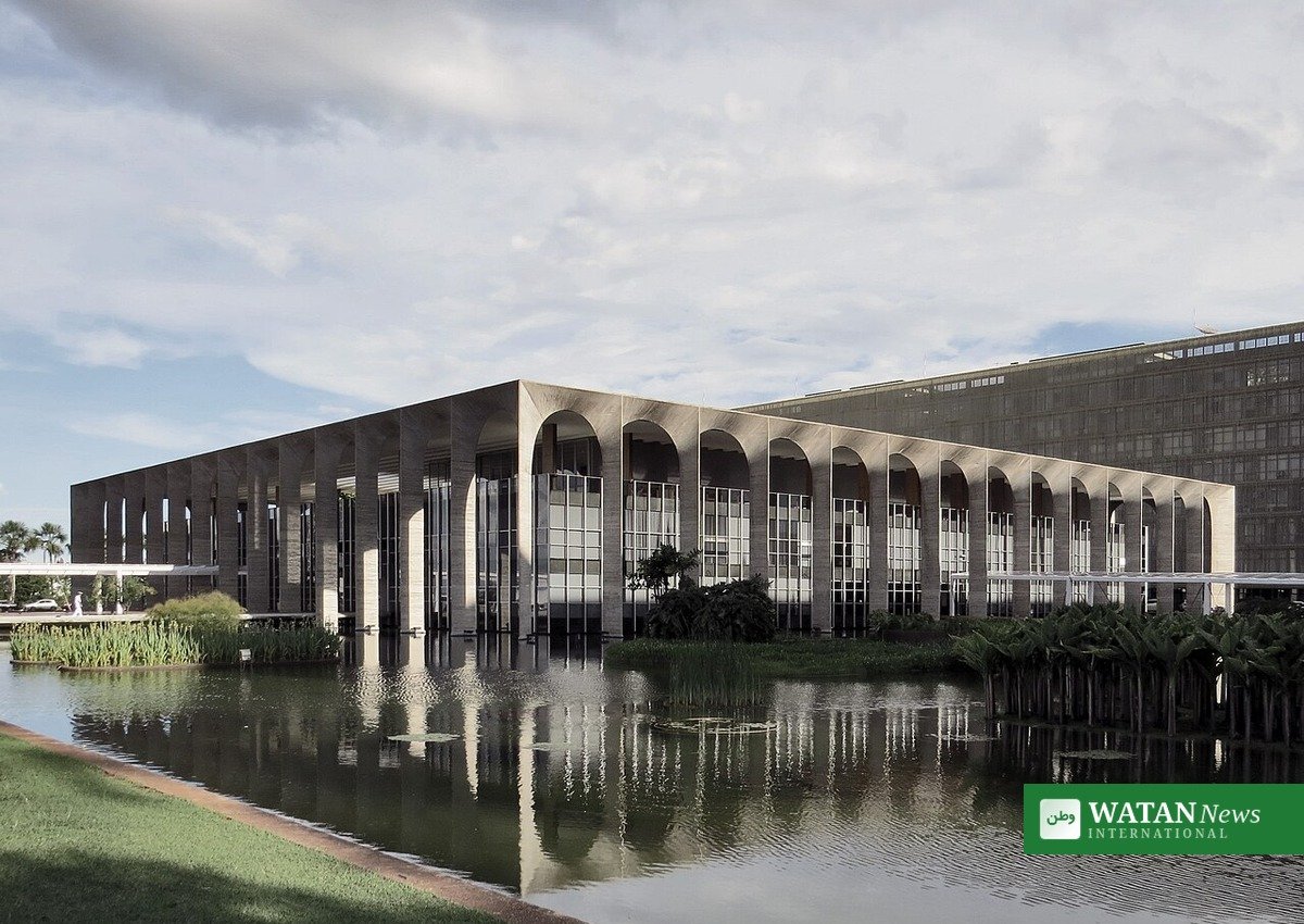 The Itamaraty Palace in Brasilia, home of Brazil's foreign ministry