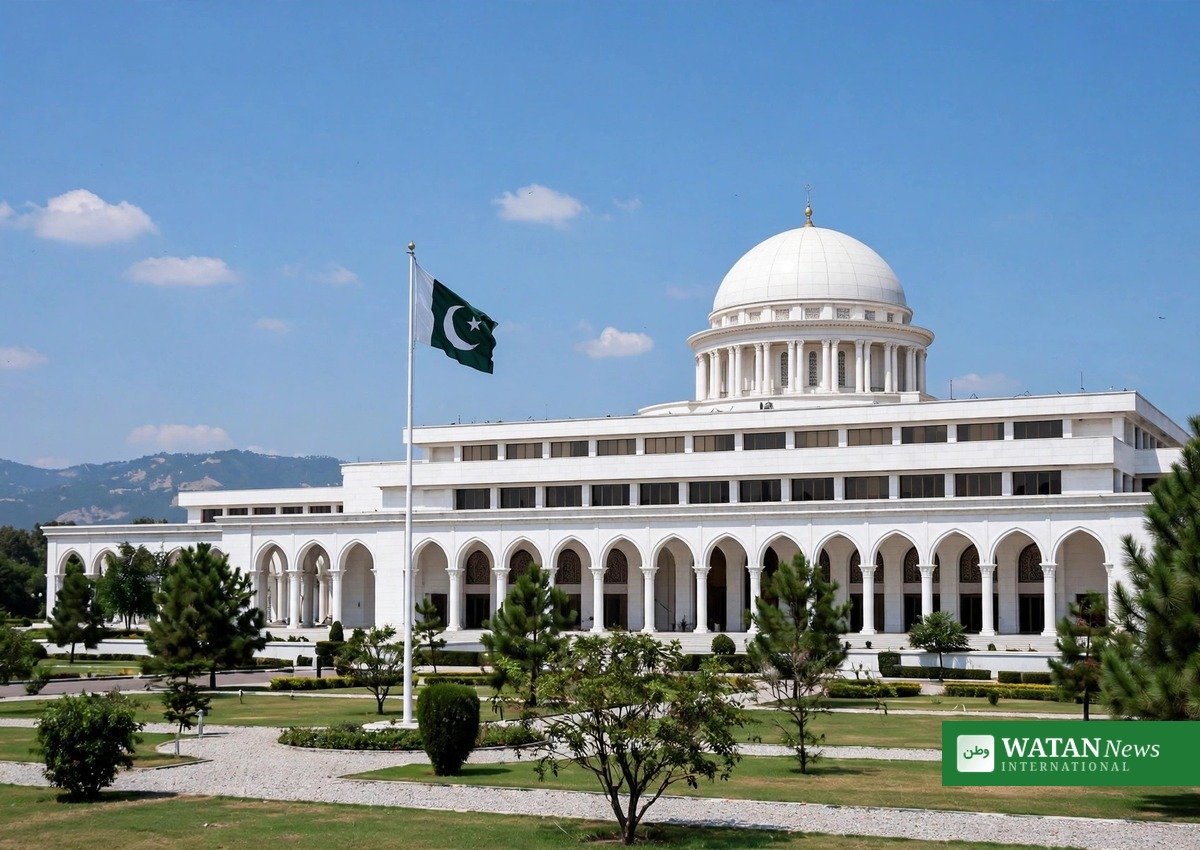 پارلیمنٹ ہاؤس اسلام آباد کا علامتی منظر