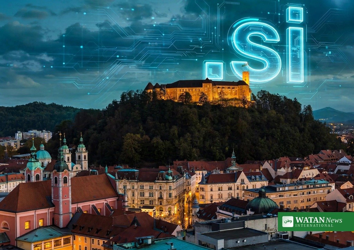 AI-domæner i Slovenien: Ljubljana med .si-hologram