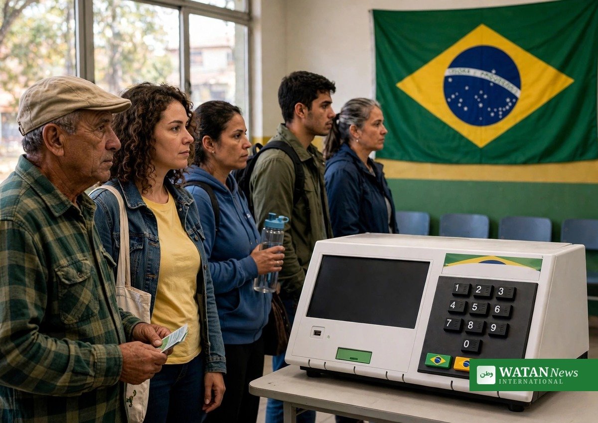 Brasilien tv-debat og præsidentvalg: brasilianske vælgere ved den elektroniske stemmeurne