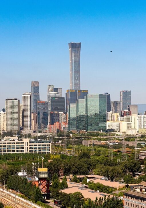 Beijing skyline, China special envoy Middle East