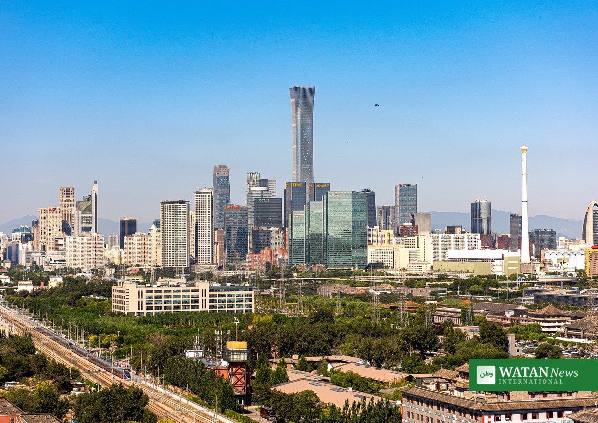 Beijing skyline, China special envoy Middle East